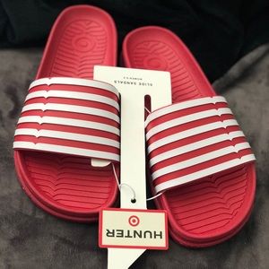 Hunter for Target slide sandals
